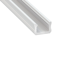 Profil LED PN-23 wąski aluminiowy biały - 2 metry